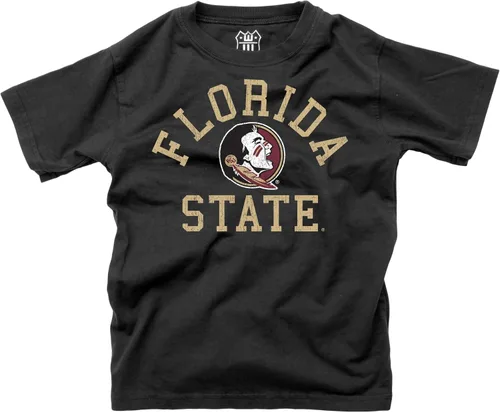 Vista 29 de Wes and Willy Camiseta de algodón orgánico de manga corta para niños de la NCAA