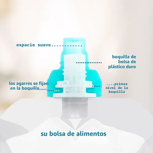 Vista 6 de Bolsa de alimentos reutilizable Snack 'N Choomee