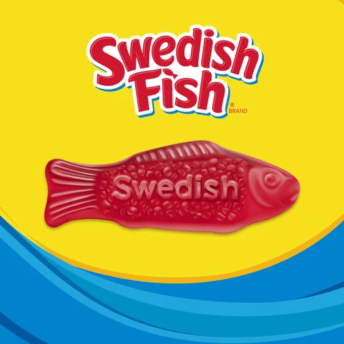Vista 5 de Golosina Swedish Fish, paquetes individuales, 0.21 onzas