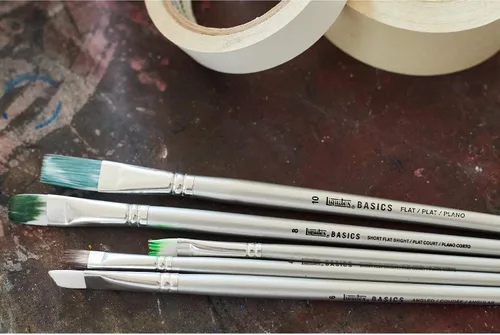 Vista 3 de Liquitex Basics - Juego de 4 pinceles Acylic