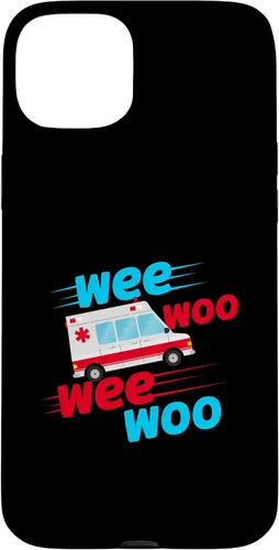 Vista 9 de Funda EMT para iPhone 13 Pro Max Wee Woo Wee Woo Ambulancia Técnico Paramédico