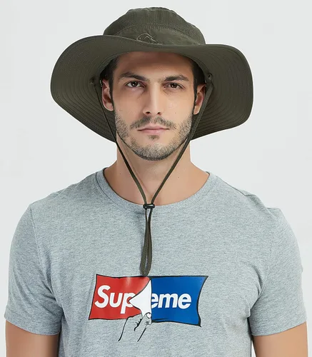 Vista 33 de Gorra de pesca Ddyoutdoor™ 07–281. Moda, verano, protección solar al aire libre, con cuello y visera de ala ancha