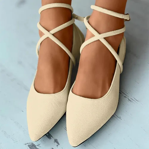 Vista 5 de Sandalias rojas para mujer, suela plana, zapatos individuales, zapatos de moda de cuero, sandalias con tiras