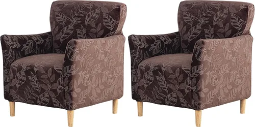 Vista 48 de FUANGUI Funda para Sillón de Banquete con Brazos Fundas para Sillas Elásticas Funda para Sillón Club Funda Suave para Sillón Sofá Cubiertas