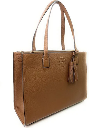 Vista 2 de Tory Burch Thea - Bolso de cuero con guijarros (alce), Moose