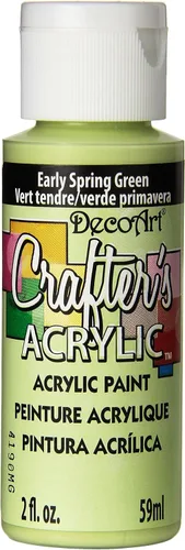 Vista 15 de DecoArt Crafter's Acrílico, de 2 onzas, color azul marino. Oro envejecido