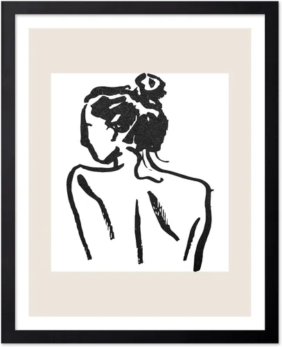 Vista 151 de Poster Master Faces Poster - Retro Women Print - Portrait Art - Sketch Illustration - Abstract Artwork - Woman Design - Chic Boho Design - Great