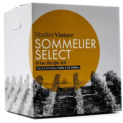 Vista 7 de Master Vintner - El kit de recetas de vino italiano nebbiolo seleccionado sommelier hace 6 galones