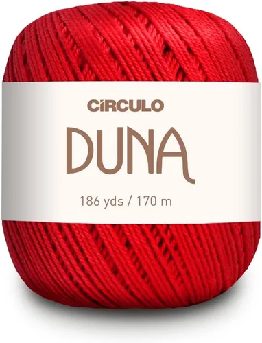 Vista 33 de Círculo Hilo Duna – 186 yardas, 3.52 onzas – Hilo DK de peinado ligero – 100% algodón virgen brasileño mercerizado, perfecto para tejer y hacer