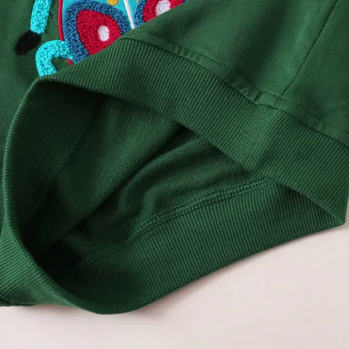 Vista 68 de Bumeex Sudaderas con cuello redondo para niños de 2 a 7 años
