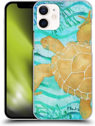 Vista 13 de Head Case Designs Officially Licensed Paul Brent Agate Mermaid Coastal Hard Back Case Compatible with Apple iPhone 12 Mini