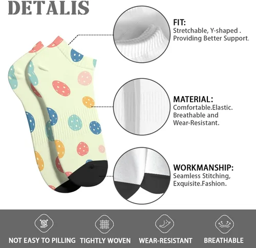 Vista 7 de devor Calcetines invisibles invisibles para hombre, calcetines de media tripulación, calcetines de moda, Blanco