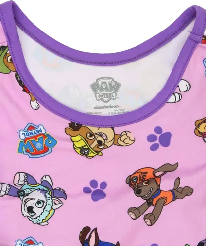 Vista 4 de Paw Patrol - Vestido ultra suave ajustado y acampanado para niñas pequeñas