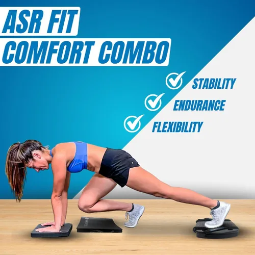 Vista 8 de FIT Ab Squat Roller Dual Mat Bundle (FIT ASR con una alfombrilla para sentadillas y una súper almohadilla)