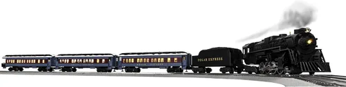 Vista 2 de Lionel El Expreso Polar Eléctrico, Juego de Tren Modelo O Gauge Bluetooth 5.0 con Control Remoto