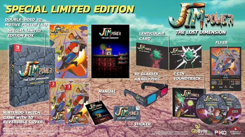 Vista 2 de Jim Power The Lost Dimension - Special Limited Edition - Nintendo Switch