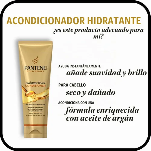 Vista 2 de Acondicionador de Pantene Pro-V Gold Series para definir los rizos