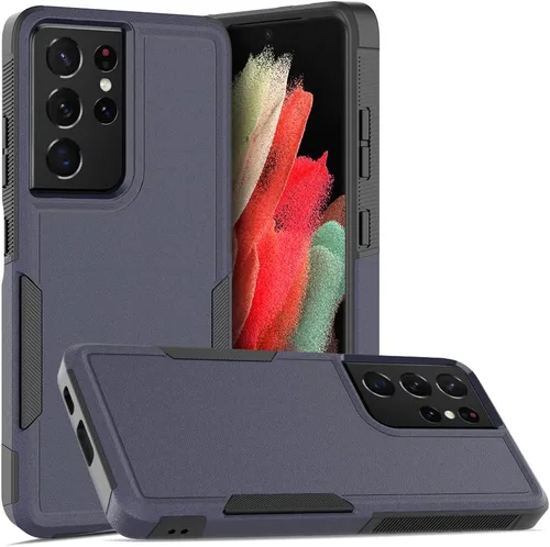 Vista 92 de Funda WOGROO para Samsung Galaxy Z Fold 4 - Funda protectora para teléfono a prueba de golpes, duradera, negra