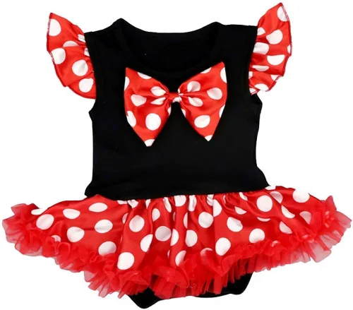 Vista 2 de ODASDO Conjunto de ropa para el primer cumpleaños de bebé niña, tutú arco iris, vestido de princesa, tiara, zapatos de 3 piezas para pastel