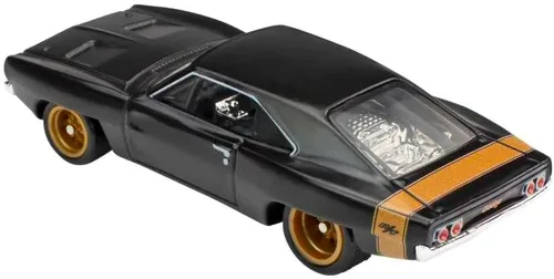 Vista 4 de Hot Wheels Colección de entretenimiento retro de vehículos a escala 1:64 de películas Blockbuster, TV y videojuegos, réplicas icónicas para jugar