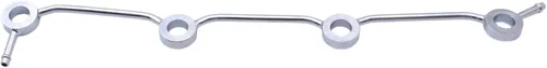Vista 6 de Tubo de desbordamiento de retorno de combustible de 4 cilindros compatible con Kubota 03 series V1903 V2003T V2203 V2403 Indirecto Inject Engine