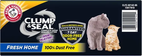 Vista 11 de ARM & HAMMER Clump & Seal - Arena para gatos, aroma fresco, 14 libras