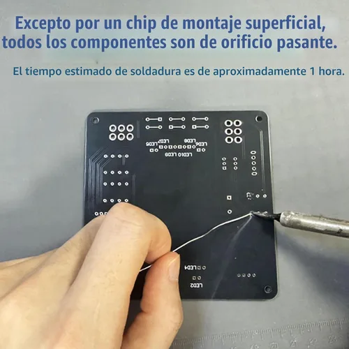 Vista 3 de MIOYOOW Kit de Práctica de Soldadura de Simulación de Conducción de Automóvil DIY, Kit de Proyecto de Simulador de Conductor de Automóvil
