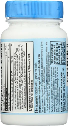 Vista 3 de Nutrition Now PB 8 Pro-Biotic Acidophilus For Life - sin gluten - 60 Cápsulas