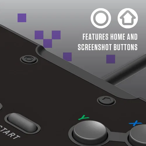 Vista 6 de Retro-Bit Legacy 16 - Controlador USB con cable, cuenta con botones Home, SS y ZLZR, para Switch, PC, MacOS, RetroPie, Raspberry Pi, Onyx