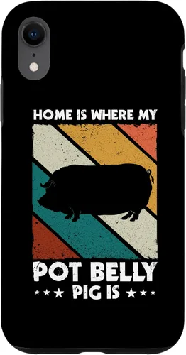 Vista 8 de iPhone 15 Pot Belly Pig Lover Suministros de alimentos Pot Belly Pig Mom Case