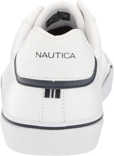 Vista 3 de Nautica Zapatos casuales para hombre, mocasines clásicos con cordones, tenis de moda, en tamaños medianos y anchos