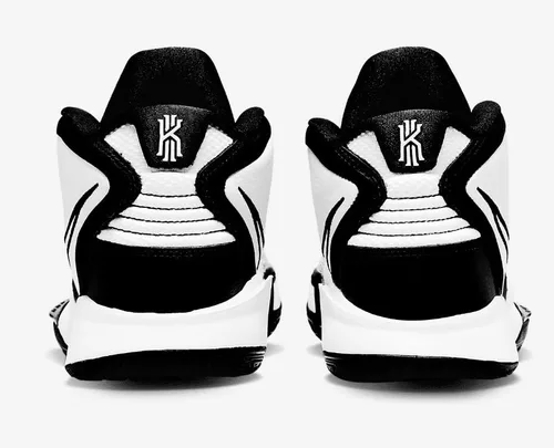 Vista 6 de Nike Kyrie Infinity para hombre, negrorojo universitariogris ahumado oscuro (CZ0204 004), Blanco Negro-blanco