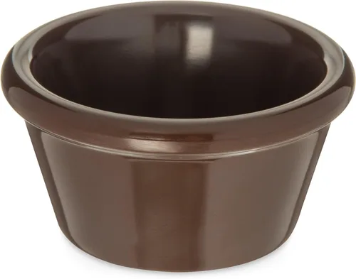Vista 10 de Carlisle FoodService Products Ramekin Suave Melamina 2 Oz - Negro
