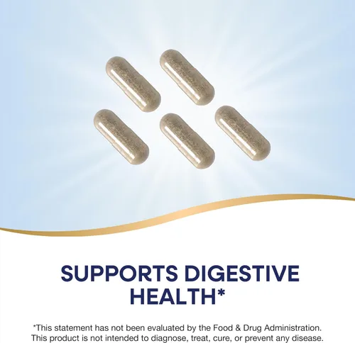 Vista 3 de Nature's Way Fiber Fusion Daily, cápsulas de cáscara de psyllium con salvado de avena, goma guar, pectina, apoyo para la salud digestiva*, veganas