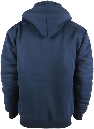 Vista 2 de Sudaderas con capucha para niños y jóvenes, con cremallera completa, forro polar, tallas 8-16