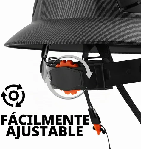Vista 4 de Casco duro de ala completa, casco de seguridad aprobado por la OSHA, Cascos De Construcción, casco duro de construcción ventilada, trinquete
