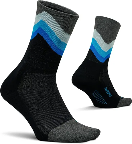 Vista 26 de Feetures Elite Light Cushion Mini Crew Sock - Calcetines deportivos con compresión dirigida
