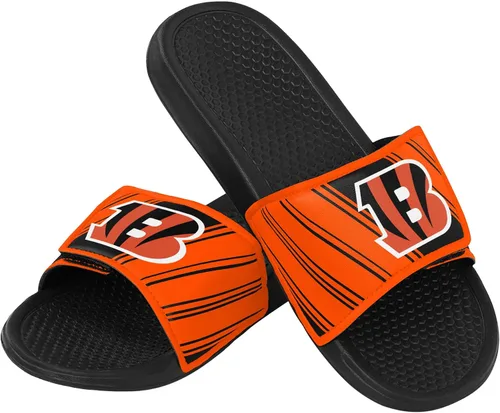 Vista 6 de FOCO mens NFL Team Logo Legacy Sport Slide Sandals