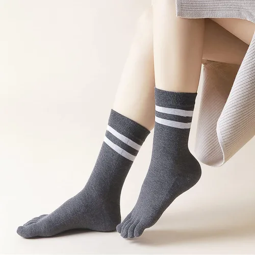 Vista 7 de Calcetines de yoga, calcetines antideslizantes para mujer, calcetines de pilates, calcetines de barre, calcetines de hospital, calcetines de yoga