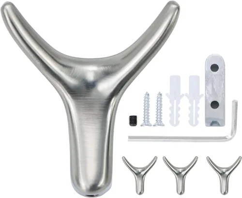 Vista 9 de Ganchos creativos para toallas de cabeza de vaca, ganchos de pared para baño, dormitorio, cocina, hotel, piscina, colgar toallas, ropa, sombreros