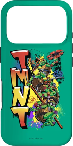 Vista 30 de Teenage Mutant Ninja Turtles: Mutant Mayhem NYC Graffiti - Carcasa para iPhone 17