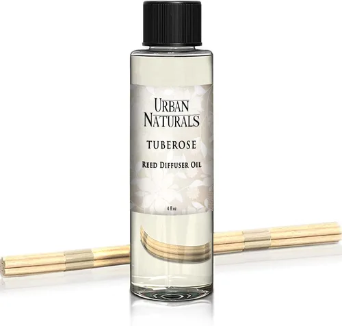Vista 30 de Urban Naturals Recambio de aceite difusor de varillas ámbar y lavanda, lavanda relajante, ámbar cálido, aroma calmante para habitación, 4 onzas +