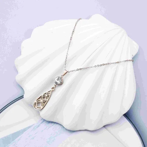 Vista 3 de NC Sobriety Gift - Collar de narcóticos anónimos, regalo de recuperación, joyería NA, aretes con piedra natal inspiradora para mujeres, Metal, Acero