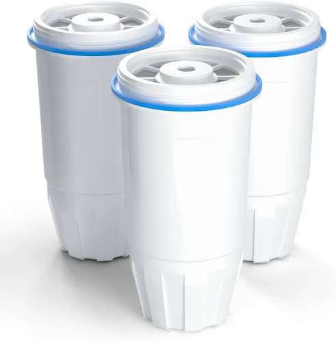 Vista 9 de Filtro de Agua Reemplazo Mejorado Compatible con Jarra y Dispensador Zero ZR-001 ZR-004 ZP-006 ZR-017, Sistema de Filtro de Cinco Etapas, Reduce