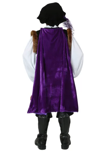 Vista 2 de Disfraz de hombre noble para niños Multicolor