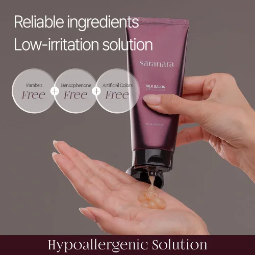 Vista 3 de SARANARA Silk Salon Miracle Balm_Non Wash Dry Essence Hair Pack_Korea Beauty