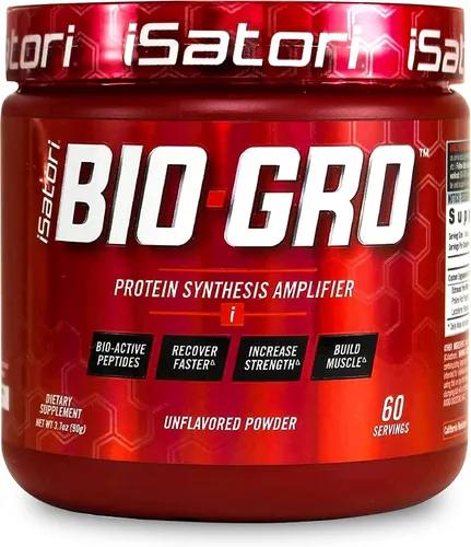Vista 12 de iSatori BIO-GRO Amplificador de síntesis de proteínas sin sabor - 120