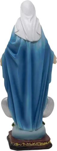 Vista 3 de Virgen Milagrosa - Estatua de resina (11.8 in), figura religiosa milagrosa