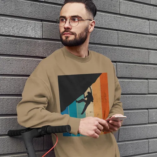 Vista 5 de Gravity Is a Myth Midweight Sweatshirt - Illustration Crewneck Sweatshirt - Printed Sweatshirt