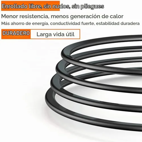 Vista 2 de Cable de alimentación de repuesto para iRobot Roomba – [listado por UL] Extensión de 6 pies para iRobot Roomba Base de carga integrada para el hogar